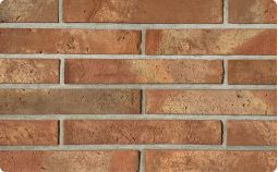 Red Multi Linear Cladding Brick for Interior 